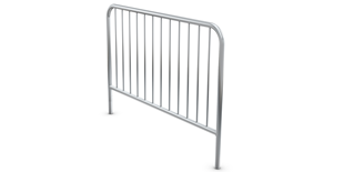 Xstage Guard Rails ensure stage edge safety